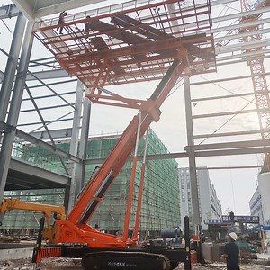 [Hot Item] One Key Remote Control Workshop Crane Reverse Ceiling Hydraulic Lifting Platform