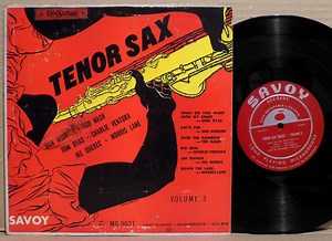 Various - Tenor Sax Solos Volume 3