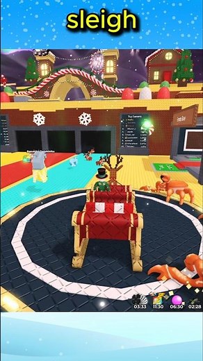 SaB Gingerbread Town 🍬 | Sleigh Ride + OP Brainrots