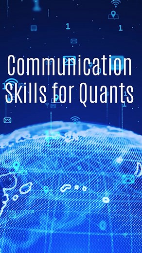 #ThoughtLeadershipThursday. Technical skills are essential for quants, but are they enough? “Quants can advance far on technical strength alone, but there’s a ceiling they won’t break without strong communication skills,” says WorldQuant University instructor Ken Abbott, a Wall Street veteran with decades of #FortuneGlobal500 experience. In this short video, he explains why effective communication is a defining skill for quantitative professionals, and how it shapes long-term career growth. | Wo