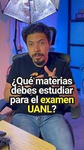 Which subjects should you study for the UANL exam?