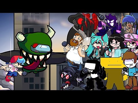 Ejected But Different Characters Sing It 🎤 (FNF Everyone Sings Ejected)