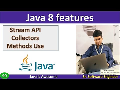 Stream API Collectors class method use | java 8 features