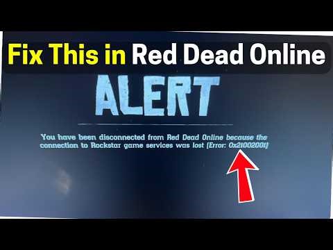 Fix Red Dead Online Error code: 0x21002001