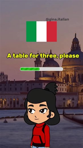 Gina Italian 🇮🇹 on Instagram: "Practice how to order a restaurant in Italian #italianlanguage #learnitalian #italy #italiano #italian #learnitalianwithme"