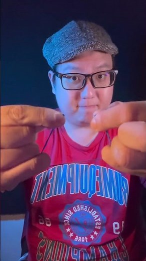 Easy rubber band magic tutorial #magic