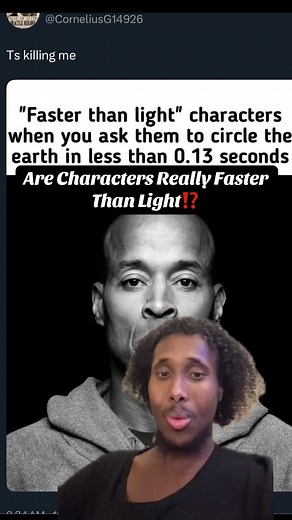 Powerscalers are not going to like this one.. Is a character really faster than light? #Anime #powerscaling #animepowerscaling #gotenks #fasterthanlight