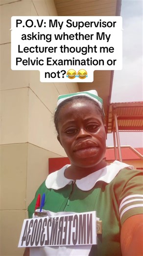 Pelvic Examination: A Hilarious Supervisor-Lecturer Confusion