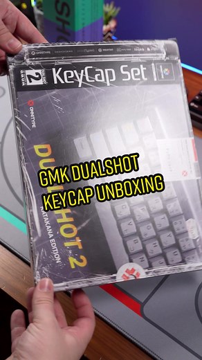 GMK Dualshot R2 Keycaps Unboxing | Omnitype