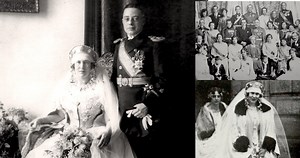 Wedding of the Prince of Leiningen and Grand Duchess Maria Kirillovna of Russia