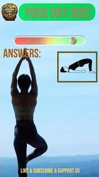 🧘 Yoga QUIZ #shortsfeed #yoga #viral