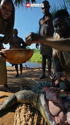 Manjak Tribe : The Sacred Crocodile Feast Ritual