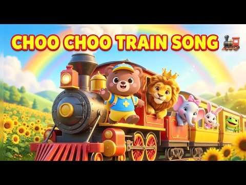 "Choo Choo Train Song for Kids | Nursery Rhymes | Aalvi TV"