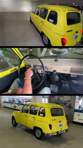 Renault 4TL, a very popular car in the 70s