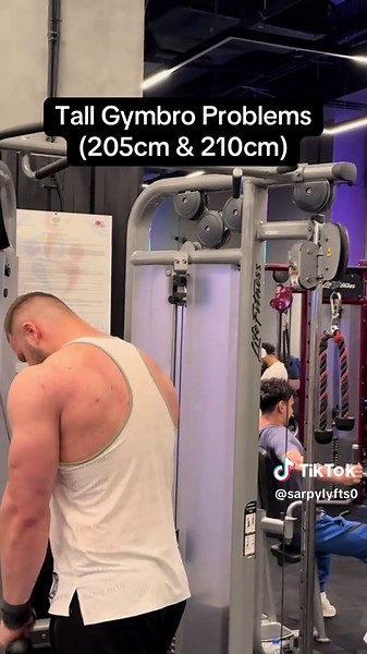 Tall Gym Problems at the Fitness Center