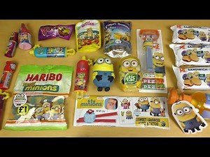 Minions Fun Food & Drink [PEZ TicTac Tattoo Sticker] Part II