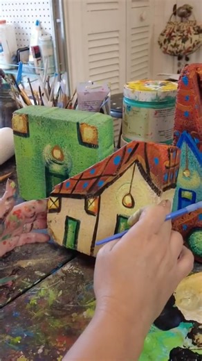 Cómo pintar piedras con acrílicos #paintwithme #stonepainting #stonepaintingideas #tutorial #paint