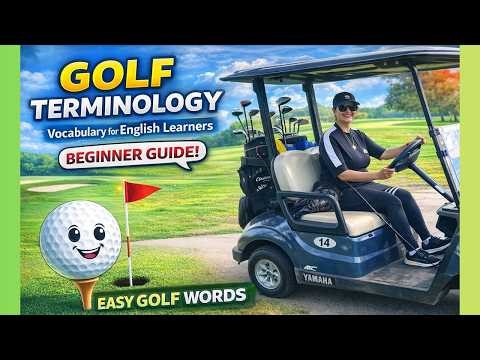 Golf Terminology for Beginners Easy Golf Vocabulary Explained #golf #golftips #vocabulary #gk #vlogs