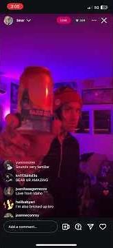 blackbear - three words* (instagram live snippet)