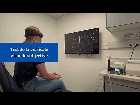 Test de la verticale visuelle subjective - Dr Levy