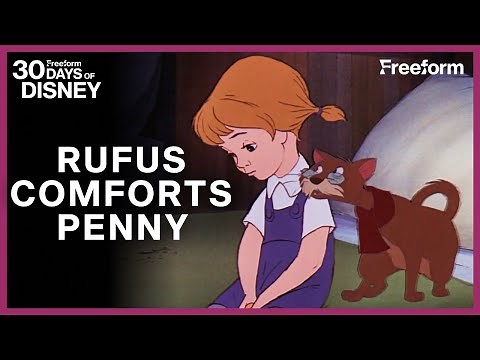 Rufus Comforts Penny After Adoption Day | 30 Days of Disney | Freeform