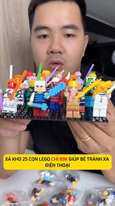 1.3K reactions · 78 shares | Xả Kho Set 25 MÔ HÌNH LEGO Đồ Chơi Giúp TRẻ Tránh Xa Điện Thoại Ipad Ông Bà Bố Mẹ Làm Quà Cho Trẻ *Tặng kèm 1 bảng xếp hình cho mỗi đơn hàng ------------------ KIỂM TRA ƯNG HÀNG MỚI THANH TOÁN | Bee Kids Shop | Facebook