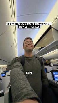 *VERY* Honest British Airways Business Class Club Suite review! #britishairways #businessclass