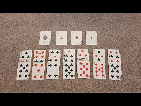 How to play Australian Patience - Solitaire Tutorial!