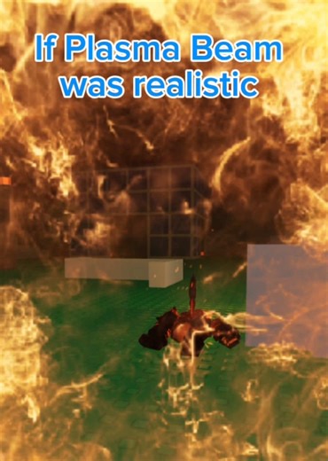 If Plasma Beams Were Realistic in Roblox