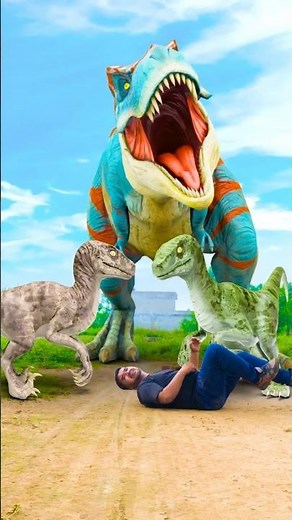 T-Rex dinosaurs encountered asteroids | Fan Made Vfx Scene #dinosaur #dinosaurs #vfx