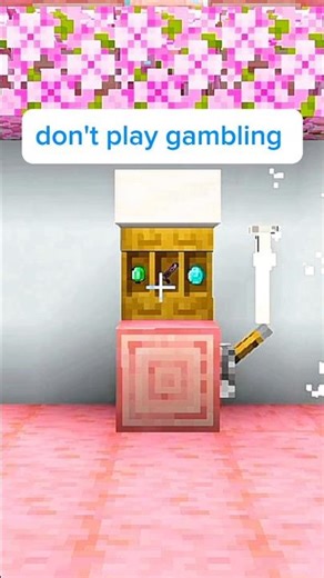 minecraft: slot machine.#minecraft #minecraftshorts