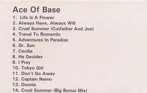 Ace Of Base - Flowers