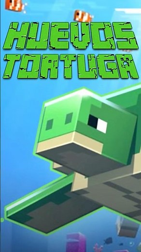 Cómo CONSEGUIR HUEVOS DE TORTUGA en #minecraft para tu GRANJA DE ORO #survival #tutorial