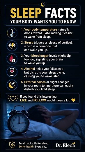 Reasons you keep waking up at night you should know