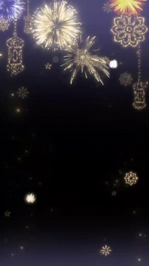 Stunning Fireworks Display in Night Sky