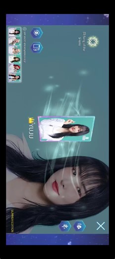 Super Star GFriend Yuju Card Summer Edition Animation