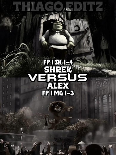 Unexpected video | Shrek vs Alex #fy #1v1 #naofloppa