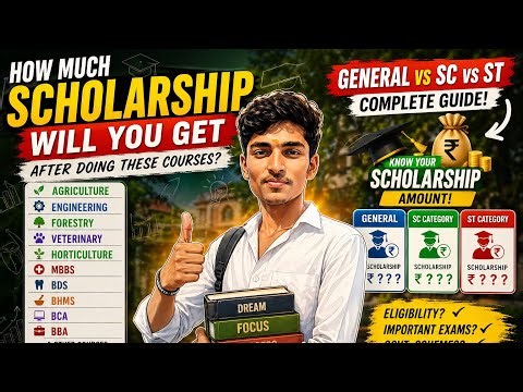 Which Course Gives More Scholarship? MBBS Engineering Agriculture BCA BBA ? #scholarship #ssp #live