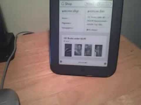 how to get to web browser on nook simple touch (with no hacking)