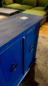 Beautiful blue console table ✨ | Austin's Furniture Depot