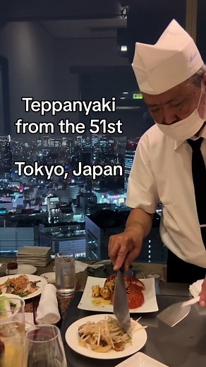 Teppanyaki Dinner Experience on the 51st Floor