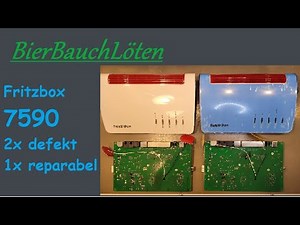 Fritzbox 7590 2x defekt 1x reparabel