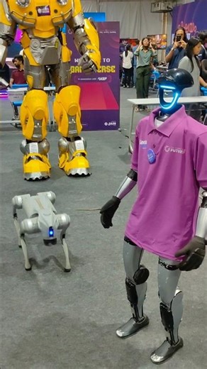 Real Life TRANSFORMER Bumblebee and his ROBOT friends #shorts