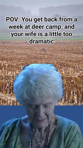 🌳 Back from deer camp and apparently my wife has barely survived the "long winter" without me 😝🦌 #DeerCamp #OpeningDay #DeerHunting #DeerSeason #MissedMe #WifeReacts #Relatable #fypシ #Country #November | Racks & Roots