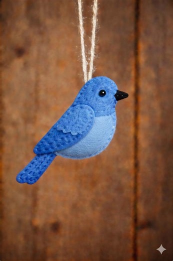 State Bird, Sewing PATTERN, Idaho, Nevada, Mountain Bluebird, Felt, Cut , Kids Felt, Decor, Activity, Diy, Holiday, Gift, Fun, Bird, Blue, - Etsy