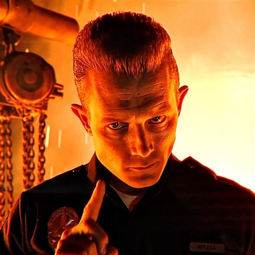 The T-1000 malfunctioned. The T-800 terminated him completely.#terminator #viralvideo #movieclips