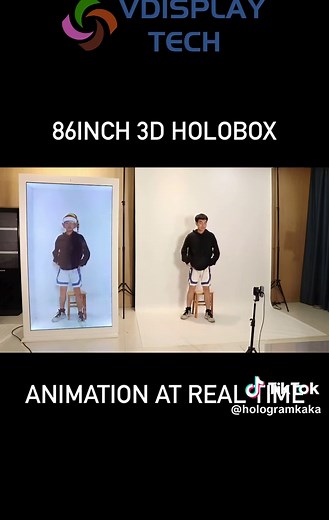 Human Size 86inch 3D Touch HOLOBOX #hologram #holobox #3d #touchscreen #transparentlcd #brandexperience #transparentoled #lcdbox #holographicdisplay #transparentdisplay #holo #hologram #holograms #transparent #oledtransparent #hologramdisplay #oled #futuretech #hightech #interactivedisplays #artificialintelligence #ai #ai3d #aiholobox #avatar #3dholobox