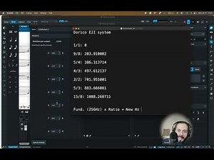 Just Intonation in Dorico using Tonality System