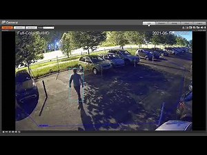 Dahua AI Loitering Detection using Full-Color IP camera