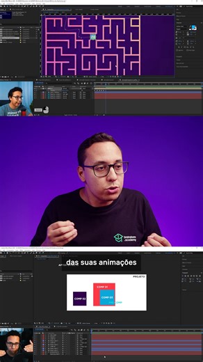 CHEGA de ter medo do After Effects! Com o curso Me Ensina AE 2.0, você vai dominar esse software de um jeito descomplicado e prático! Clique no botão para conhecer o treinamento 😎 | brainstorm.academy